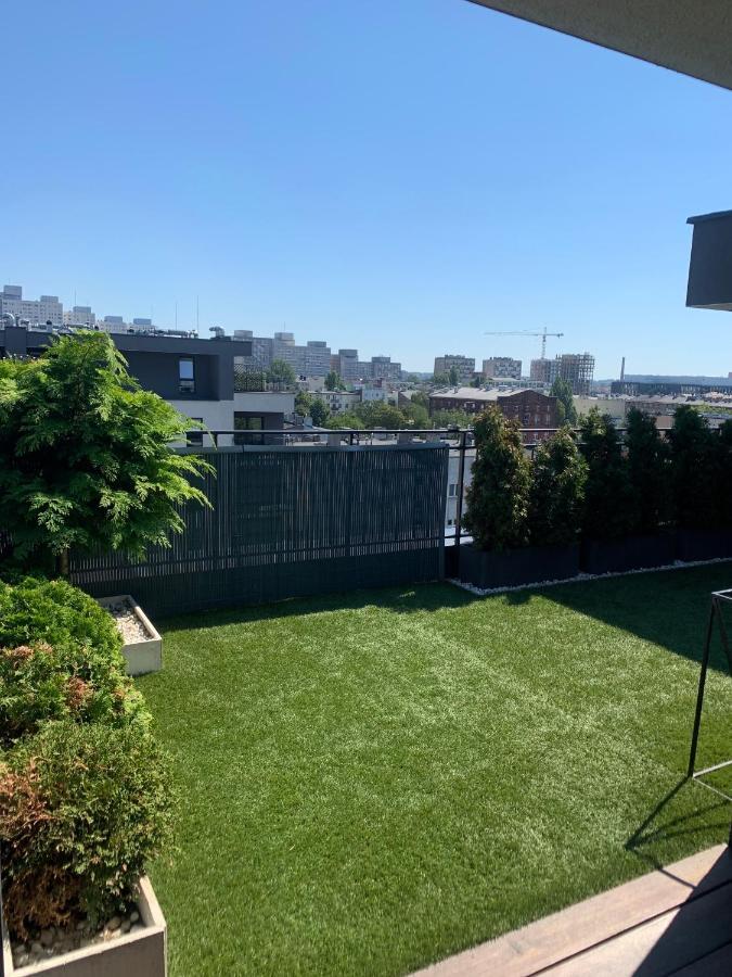 Ekskluzywny Penthouse Z Ogrodem W Centrum Lodzi Exterior foto