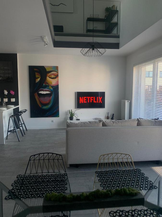 Ekskluzywny Penthouse Z Ogrodem W Centrum Lodzi Exterior foto